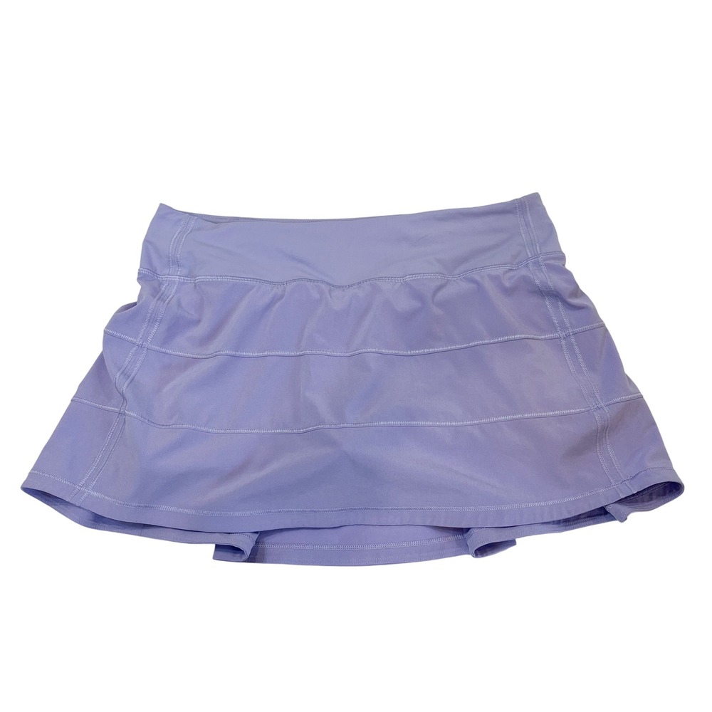 Lululemon Pace Rival Skirt Purple Lavender Tennis Running Skort - Size 6